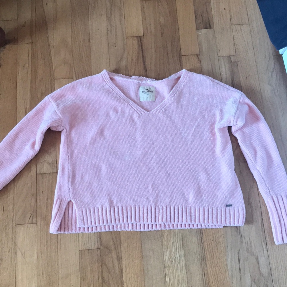 Pink hollister sweater